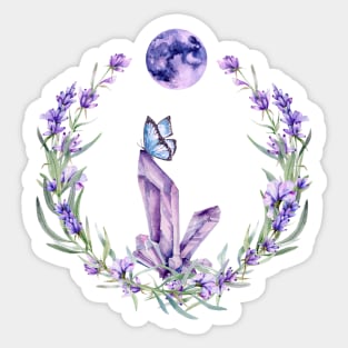 Amethyst Garden Sticker